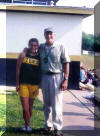 Kelly Poss and Coach Pantas, 8th Grade, www.greathurdlers.com