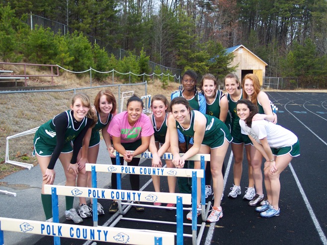 Indoor Meet at Polk 2008 -ACR Hurdlers