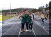 Terran Ward, Erin McKee, Jessica Brown 2009 Polk County Polar Bear Championship 55M Hurdles